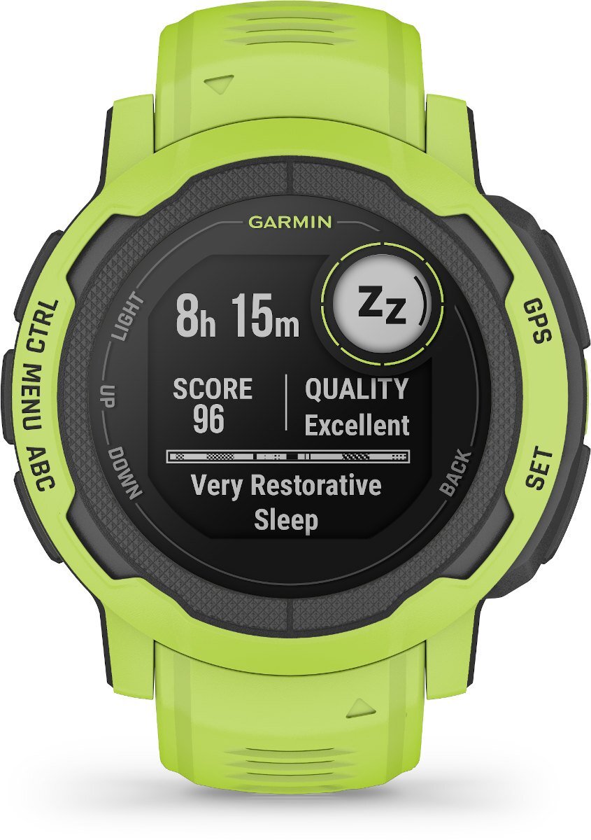 Garmin Instinct 2 GPS Sports Watch - Electric Lime for Watches 6 Garmin Instinct 2 GPS Sports Watch - Electric Lime for Watches - Image 4