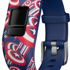 Garmin Vívofit Jr. 2 Adjustable Replacement Band - Captain America for Watch Accessories