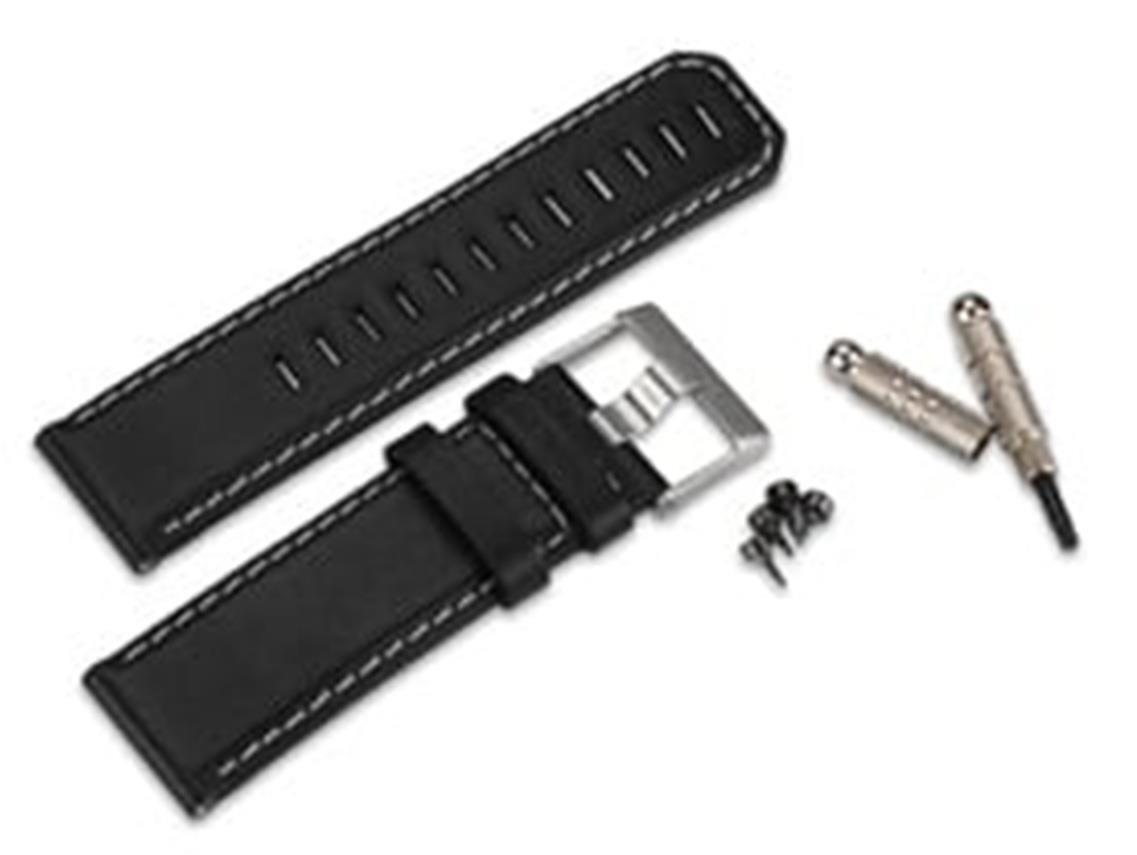 Garmin Fenix/Fenix 2/Tactix Leather Watch Band Kit - Black for Watch Accessories 3 Garmin Fenix/Fenix 2/Tactix Leather Watch Band Kit - Black for Watch Accessories