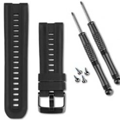 Garmin Fenix/Fenix 2/Tactix Silicone Band - Black for Watch Accessories