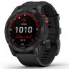 Garmin Fenix 7 Solar Smartwatch - Slate Grey with Black Band for Watches -Electronics popular shop 109256