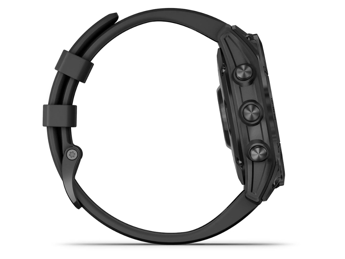 Garmin Fenix 7 Solar Smartwatch - Slate Grey with Black Band for Watches 6 Garmin Fenix 7 Solar Smartwatch - Slate Grey with Black Band for Watches - Image 4