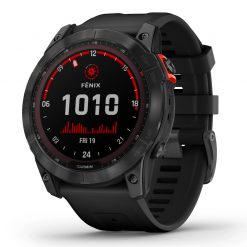 Garmin Fenix 7X Solar Smartwatch - Slate Grey with Black Band for Watches