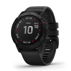 Garmin Fenix 6X Pro Smartwatch - Black With Black Band for Watches