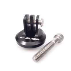 K-Edge Go Big Top Cap Mount - Black for Action Camera Accessories