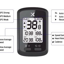 Azur XOSS Commuter 10 Function GPS Computer for Computers -Electronics popular shop 94019 3
