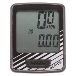 BBB Dashboard 7 Function Wired Cycling Computer - Black/Silver for Computers